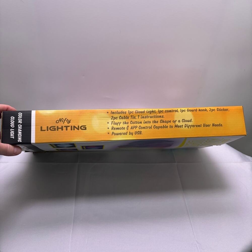 Color Changing Cloud Light with Remote - Picture 3 of 3